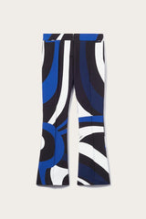PUCCI Marmo-Print Flared Trousers | Women Pants And Shorts