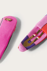 PUCCI Marmo-Print Hair Clips | Women Hats And Hair Accessories