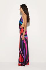 PUCCI Marmo-Print Halterneck Top | Women Tops And Shirts