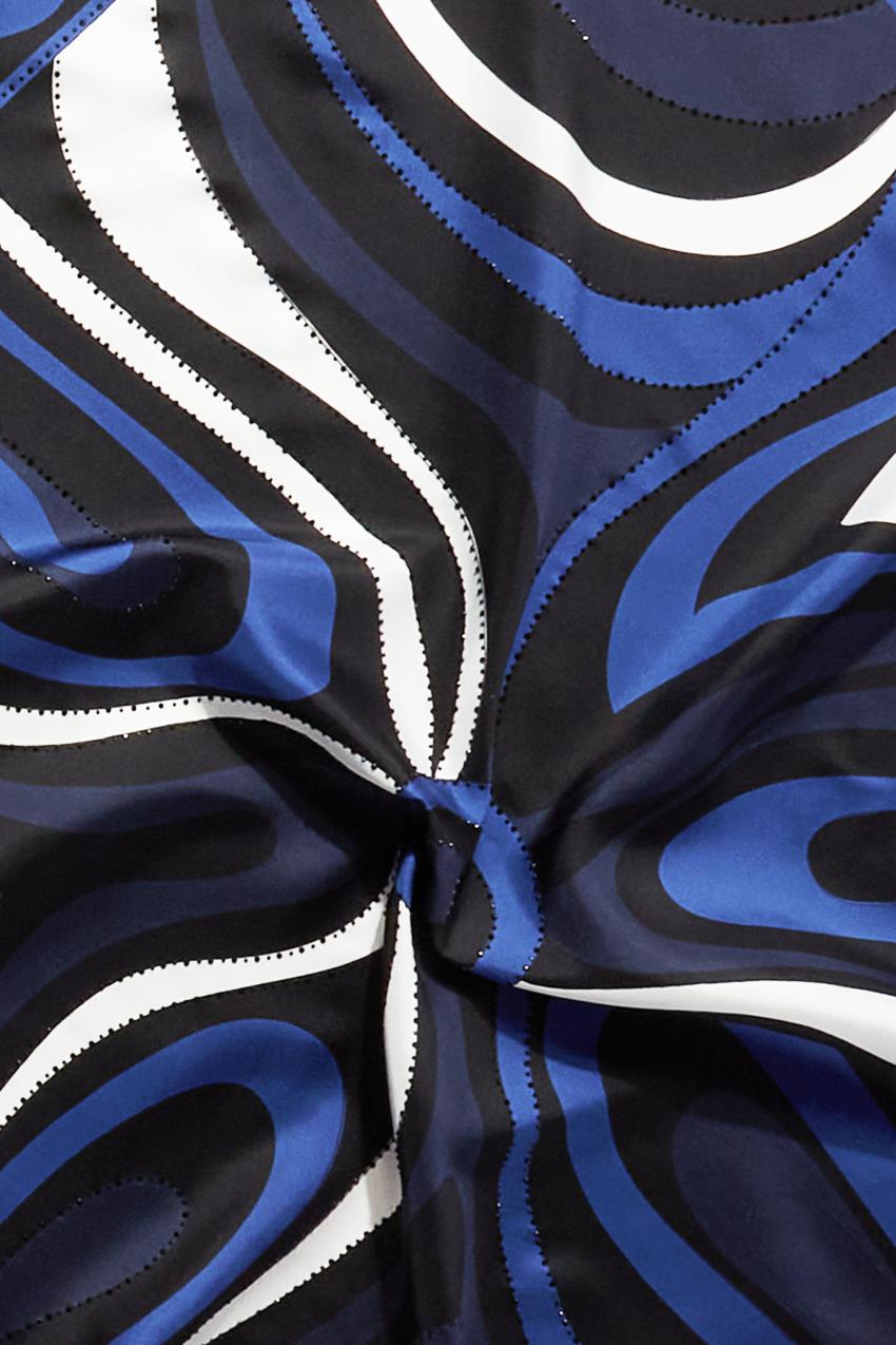 PUCCI Marmo-Print Large Silk-Twill Carré | Women Silks