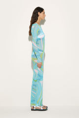 PUCCI Marmo-Print Long Dress | Women Dresses