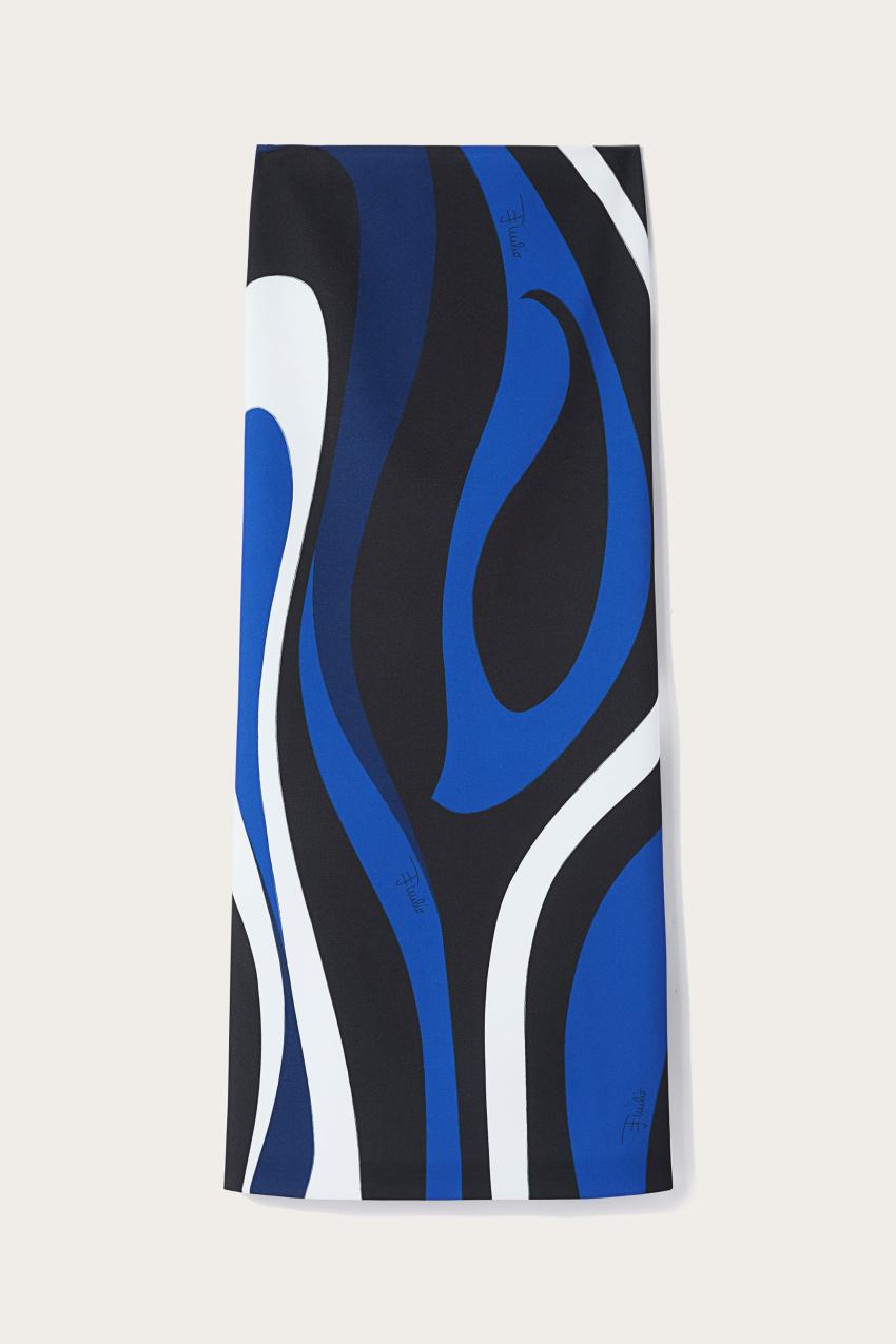 PUCCI Marmo-Print Long Skirt | Women Skirts