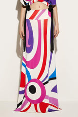 PUCCI Marmo-Print Long Skirt | Women Skirts
