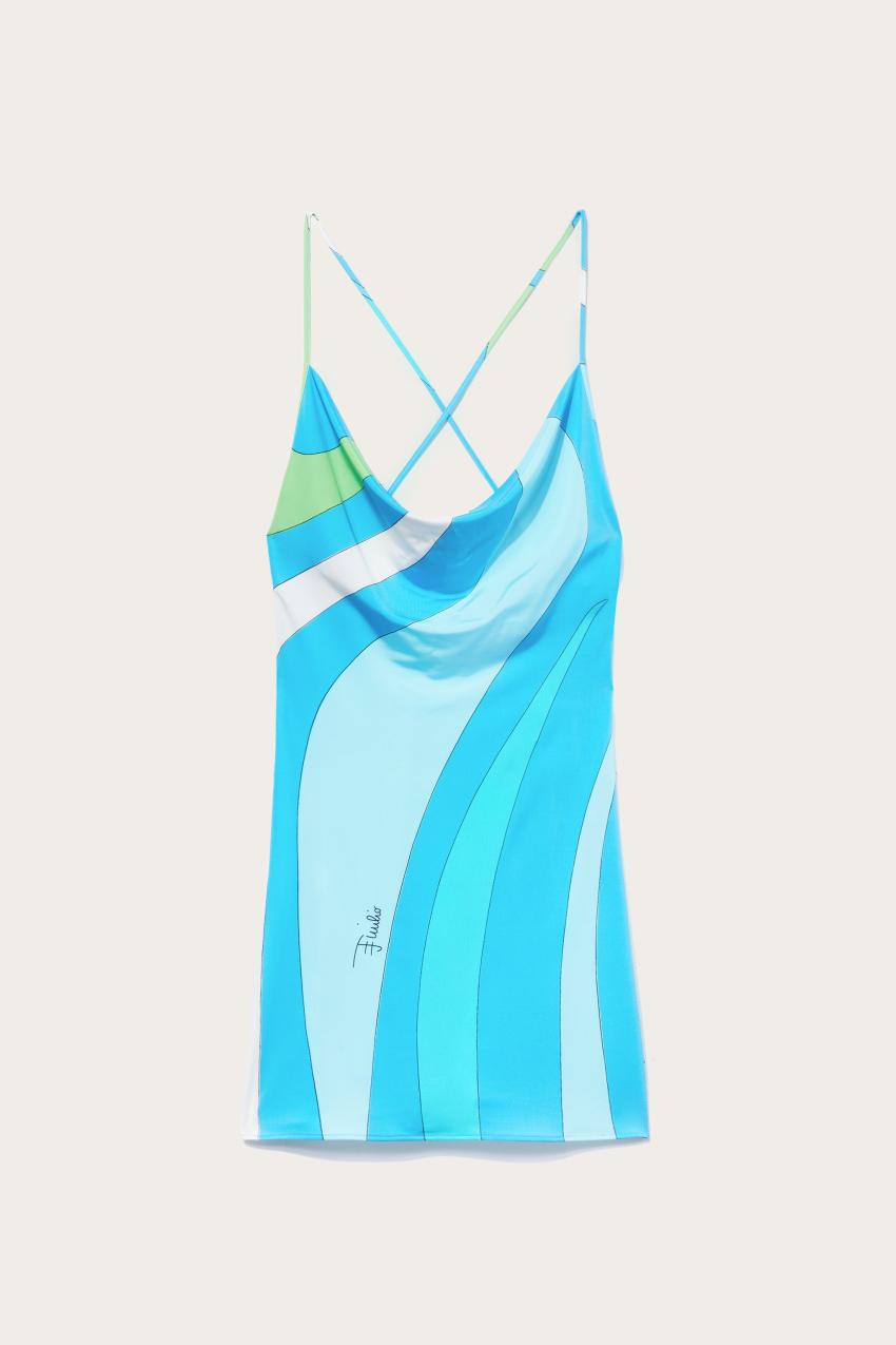 PUCCI Marmo-Print Mini Dress | Women Dresses