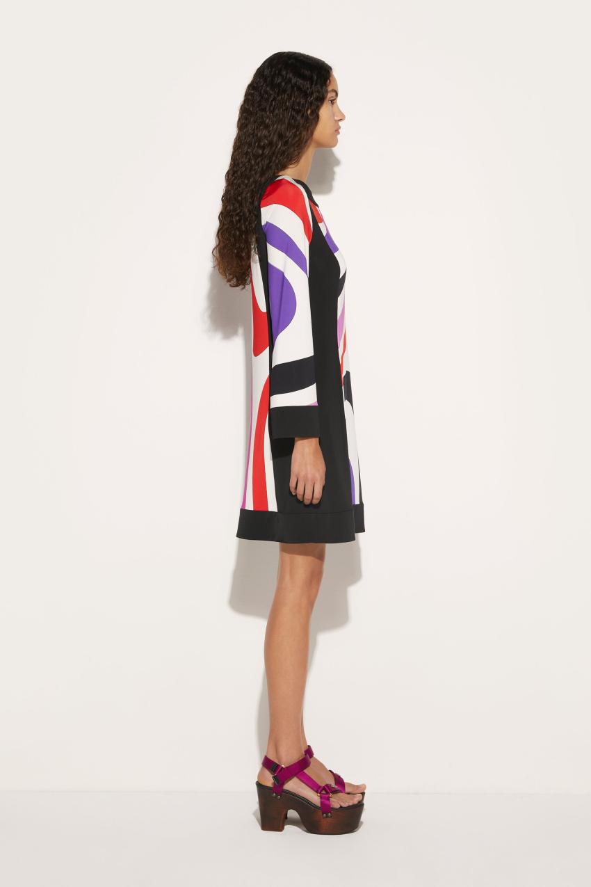 PUCCI Marmo-Print Mini Dress | Women Dresses