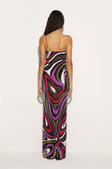 PUCCI Marmo-Print Silk Dress | Women Dresses