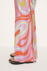 PUCCI Marmo-Print Silk Dress | Women Dresses