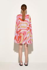 PUCCI Marmo-Print Silk Kaftan | Women Kaftans