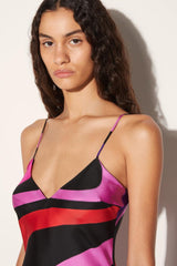 PUCCI Marmo-Print Silk-Twill Dress | Women Dresses