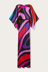 PUCCI Marmo-Print Silk-Twill Dress | Women Dresses