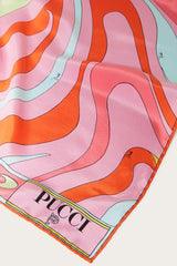PUCCI Marmo-Print Silk-Twill Stole | Women Silks