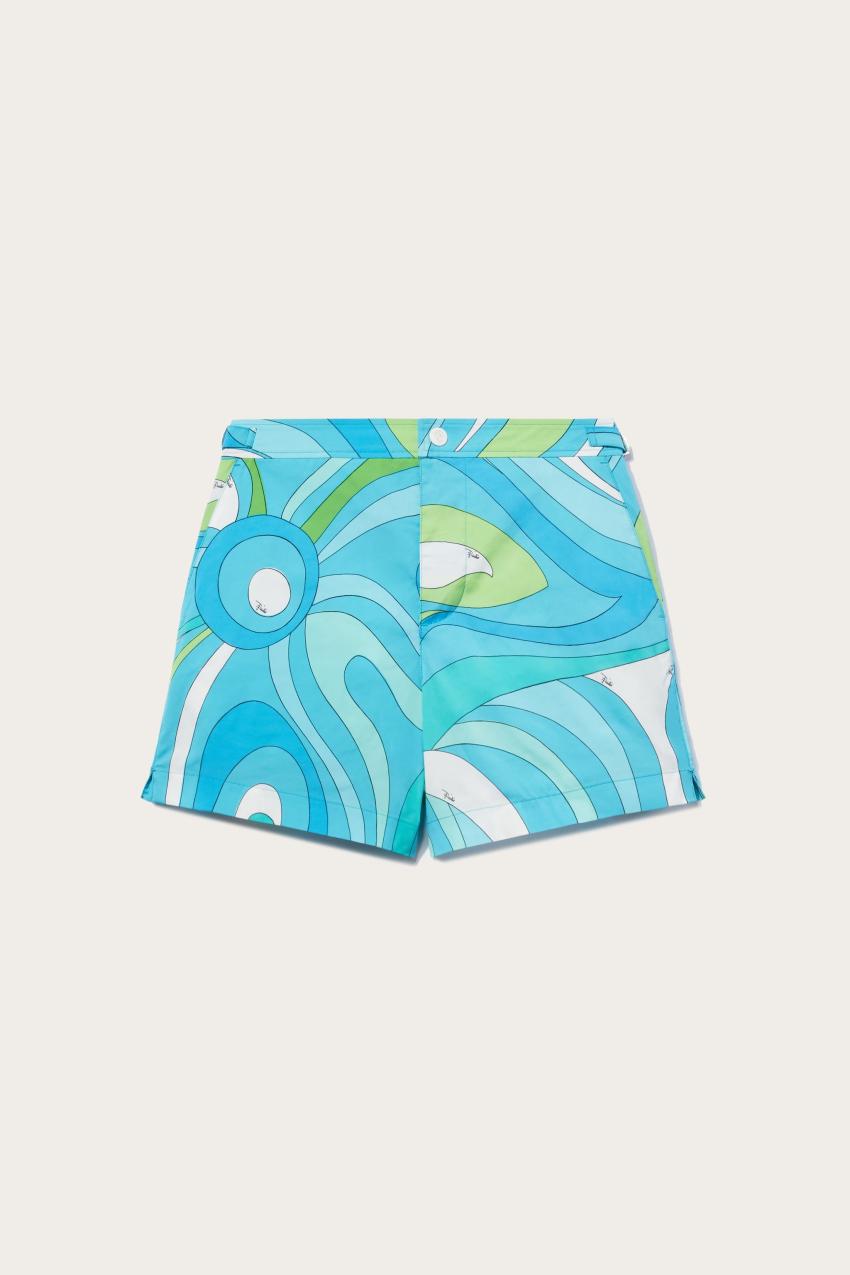 PUCCI Marmo-Print Swim Shorts | Men Swimwear