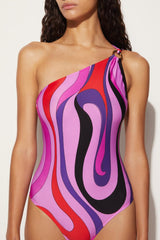 PUCCI Marmo-Print Swimsuit | Women Swimsuits