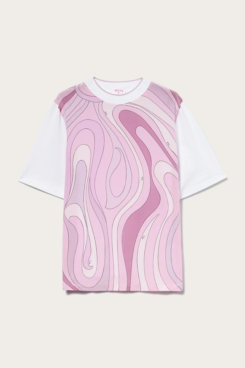 PUCCI Marmo-Print T-Shirt | Women T-Shirts And Sweatshirts