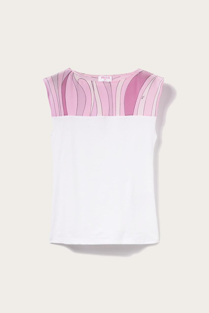 PUCCI Marmo-Print T-Shirt | Women T-Shirts And Sweatshirts