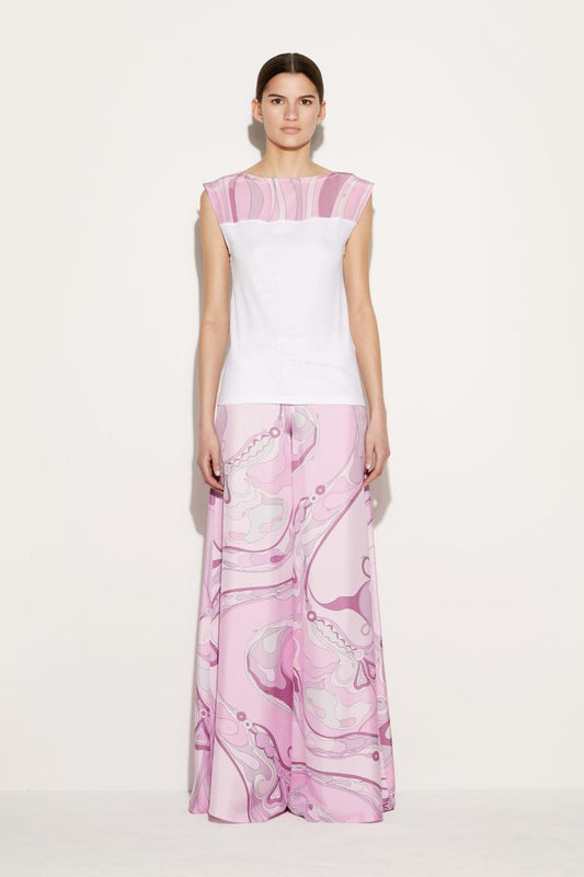 PUCCI Marmo-Print T-Shirt | Women T-Shirts And Sweatshirts