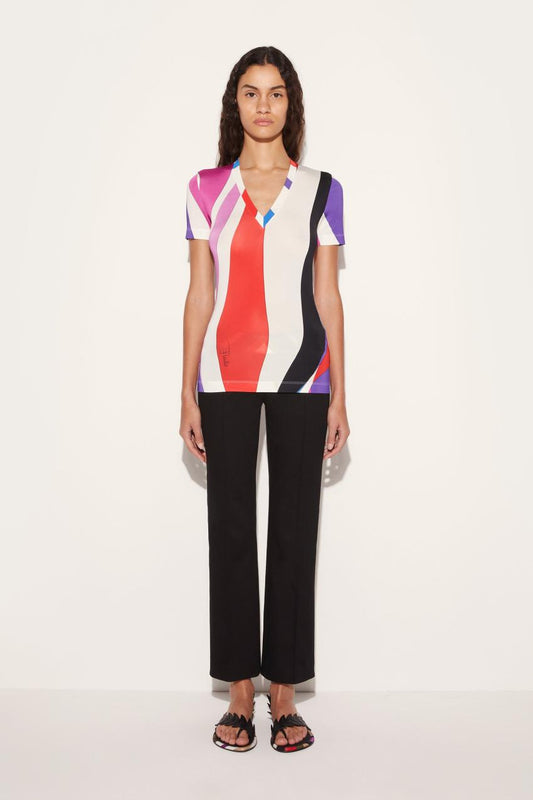 PUCCI Marmo-Print T-Shirt | Women T-Shirts And Sweatshirts