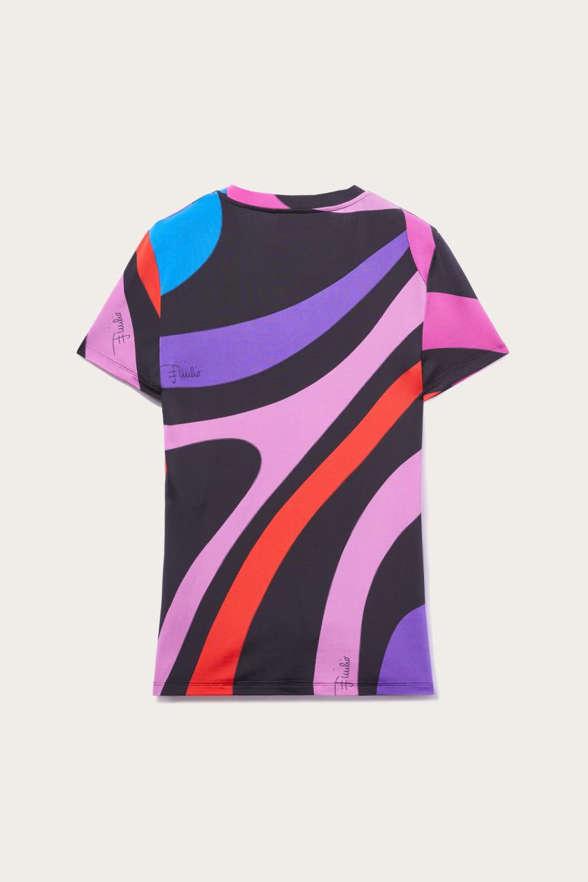 PUCCI Marmo-Print T-Shirt | Women T-Shirts And Sweatshirts
