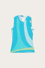PUCCI Marmo-Print Tank Top | Women Tops And Shirts