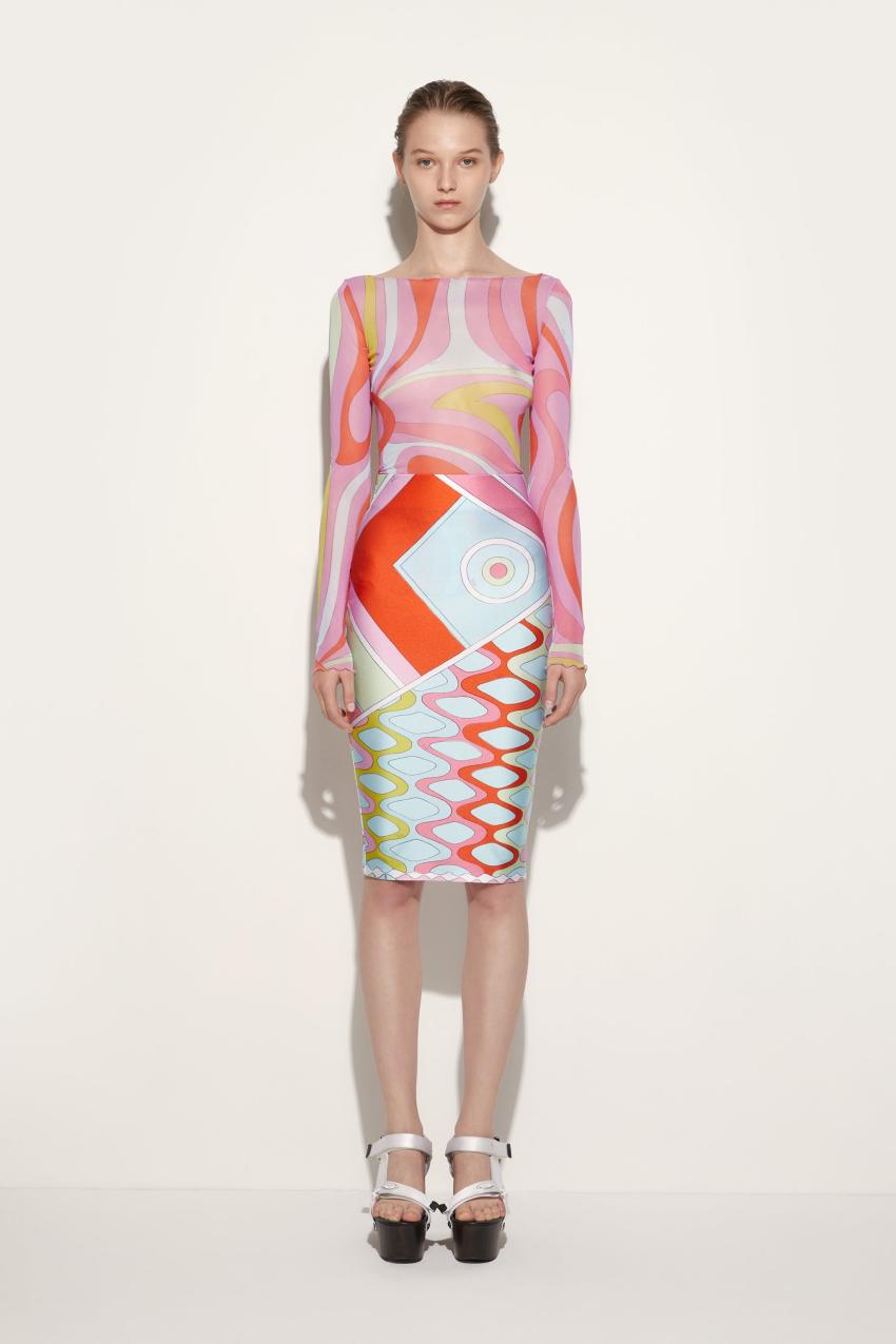 PUCCI Marmo-Print Top | Women Tops And Shirts