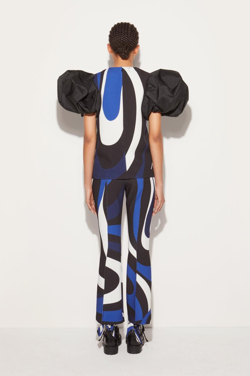 PUCCI Marmo-Print Top | Women Tops And Shirts