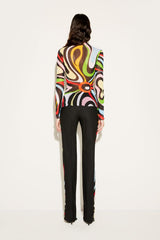 PUCCI Marmo-Print Top | Women Tops And Shirts