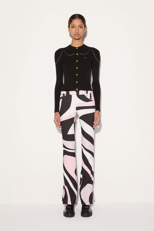 PUCCI Marmo-Print Trousers | Women Pants And Shorts
