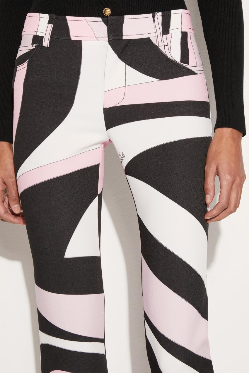 PUCCI Marmo-Print Trousers | Women Pants And Shorts
