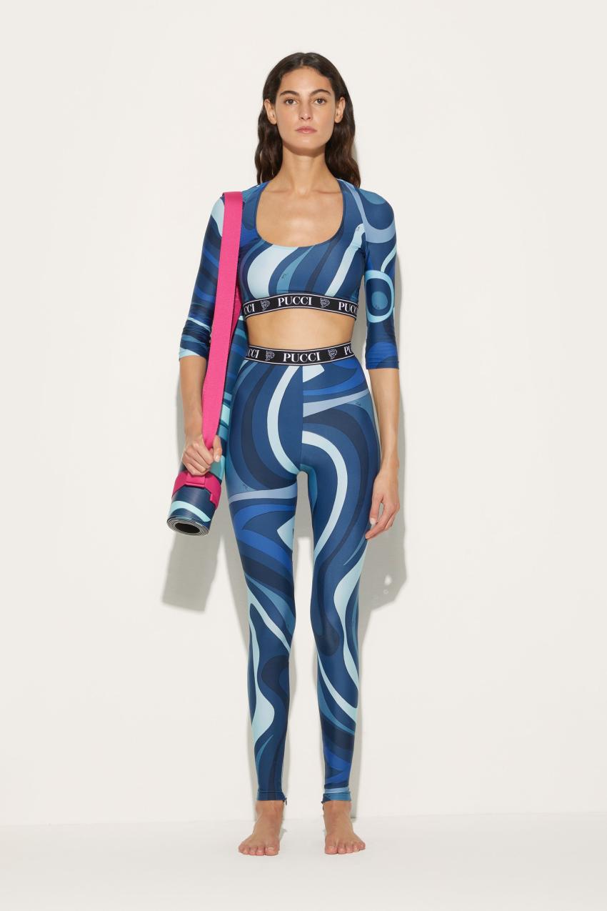 PUCCI Marmo-Print Yoga Mat | Women Athleisure