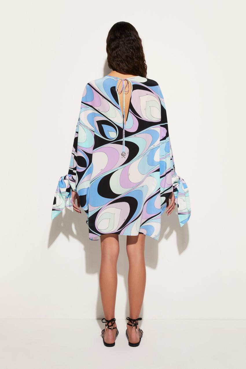 PUCCI Onde -Print Silk Kaftan | Women Kaftans