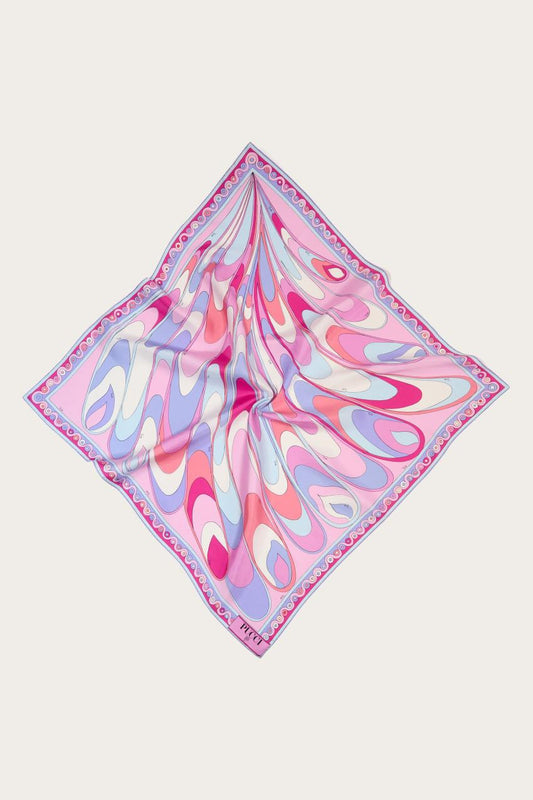PUCCI Onde-Print Silk Scarf | Women Silks