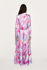 PUCCI Onde-Print Silk Shirt | Women Tops And Shirts