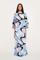 PUCCI Onde-Print Silk Top | Women Tops And Shirts