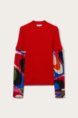 PUCCI Onde-Print Sweater | Women Knitwear