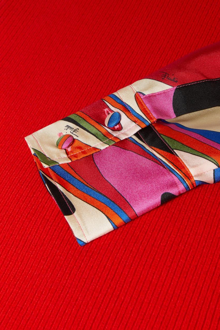 PUCCI Onde-Print Sweater | Women Knitwear