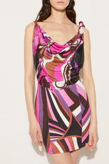 PUCCI Orchidee And Iride Print Mini Dress | Women Dresses