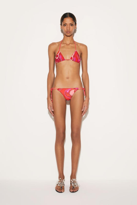 PUCCI Orchidee-Print Bikini Top | Women Bikini