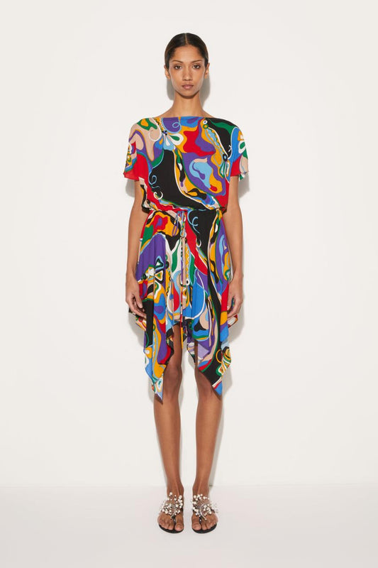 PUCCI Orchidee-Print Dress | Women Dresses