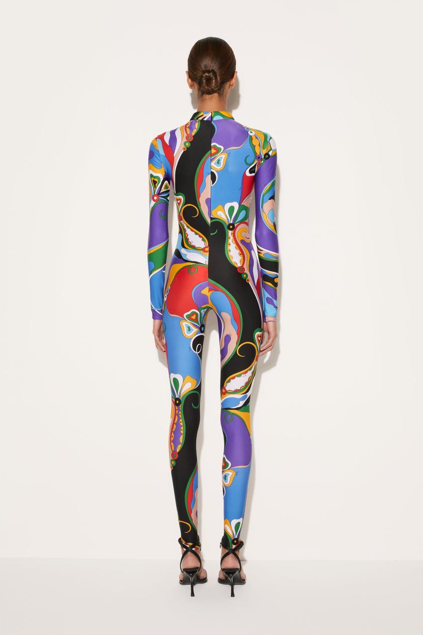 PUCCI Orchidee-Print Jumpsuit | Women Catsuits
