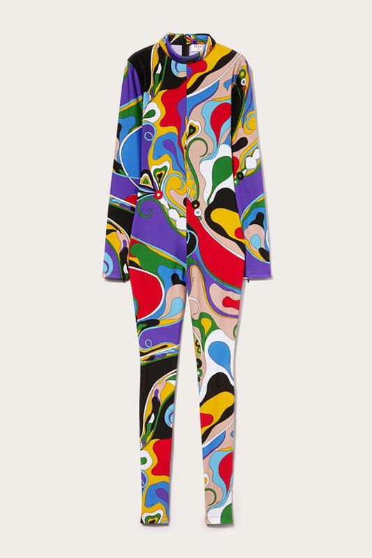 PUCCI Orchidee-Print Jumpsuit | Women Catsuits