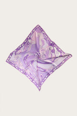 PUCCI Orchidee-Print Large Silk-Twill Carré | Women Silks