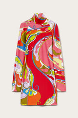 PUCCI Orchidee-Print Mini Dress | Women Dresses