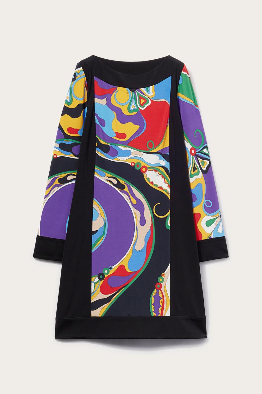PUCCI Orchidee-Print Mini Dress | Women Dresses