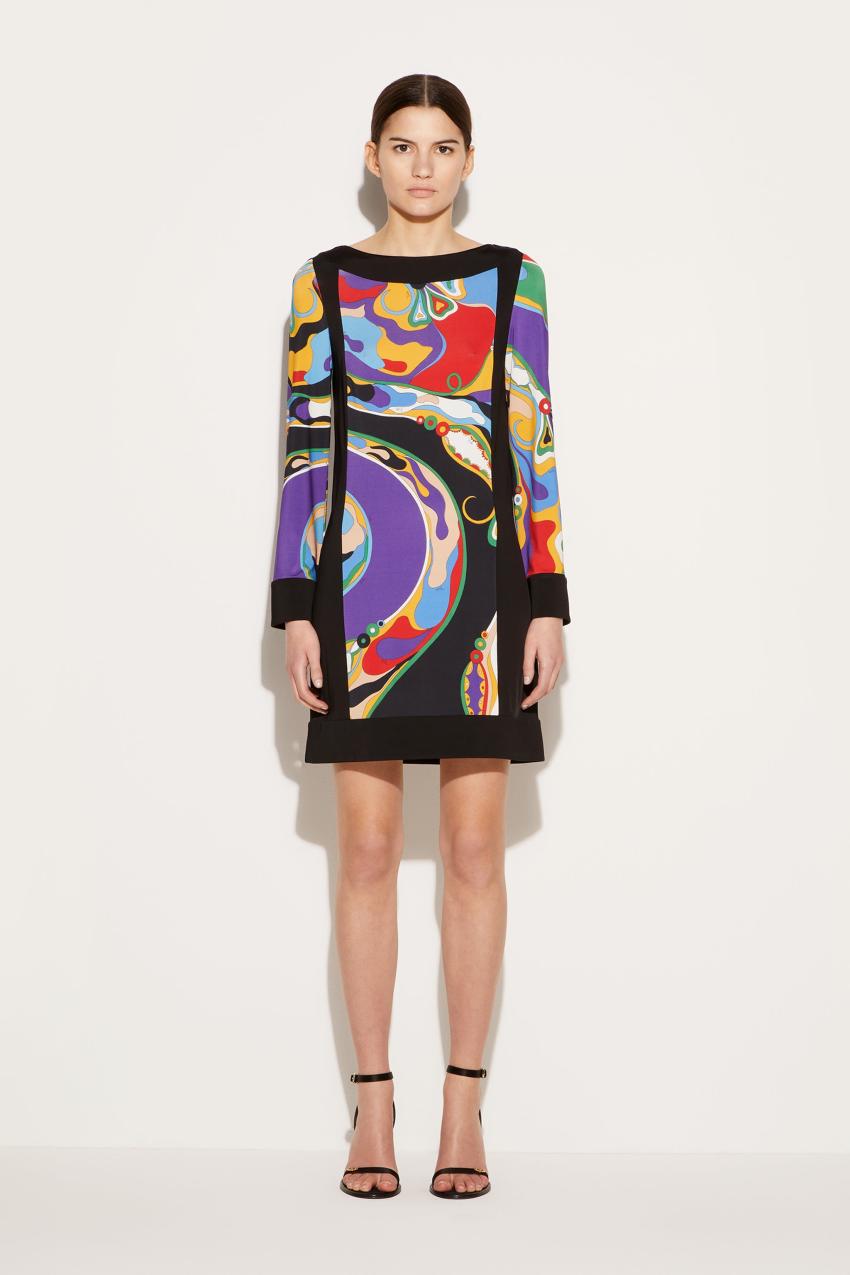 PUCCI Orchidee-Print Mini Dress | Women Dresses