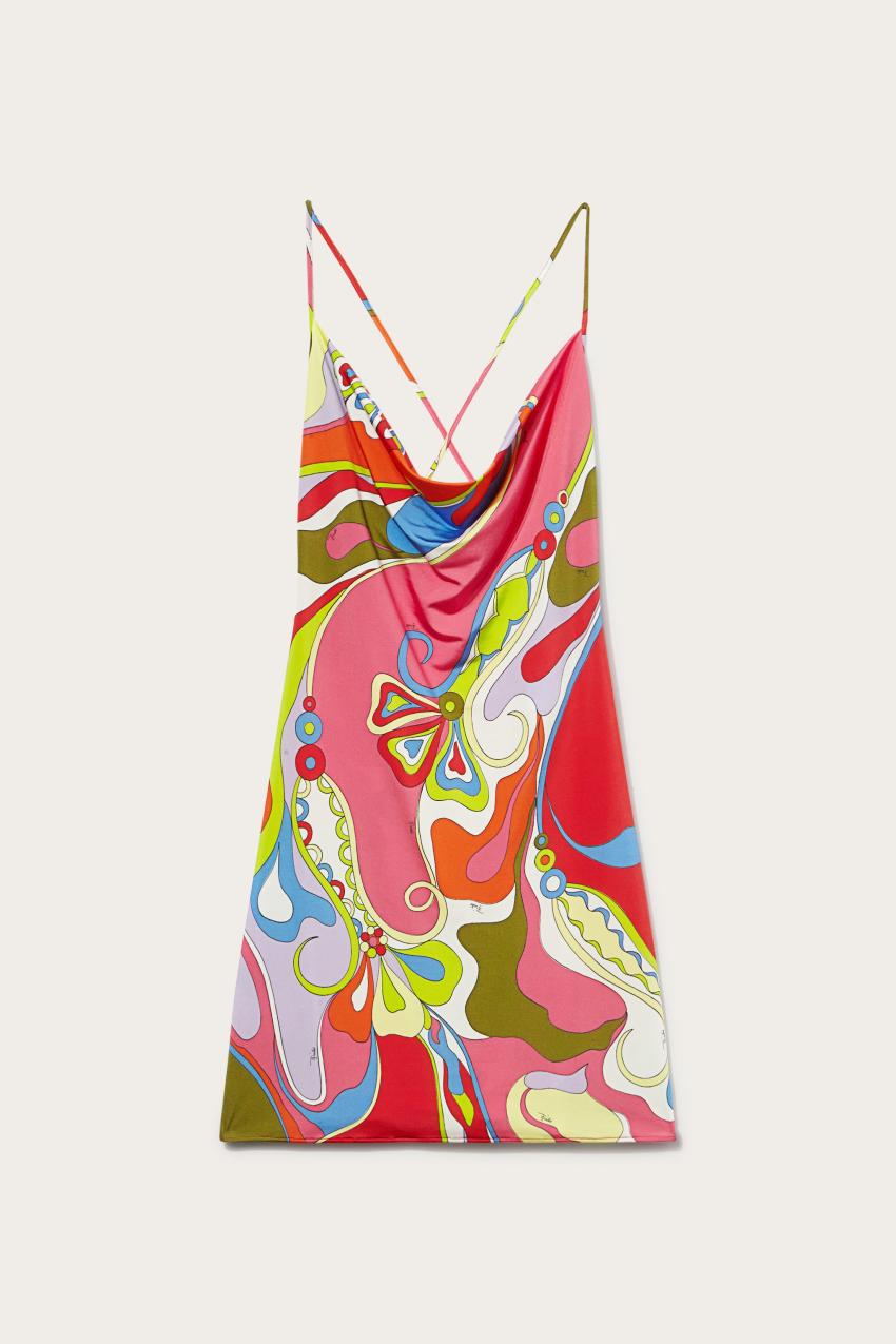 PUCCI Orchidee-Print Mini Dress | Women Dresses