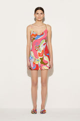 PUCCI Orchidee-Print Mini Dress | Women Dresses