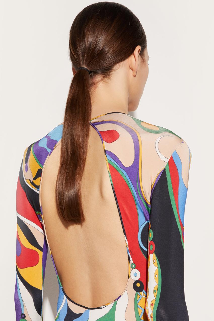 PUCCI Orchidee-Print Mini Dress | Women Dresses