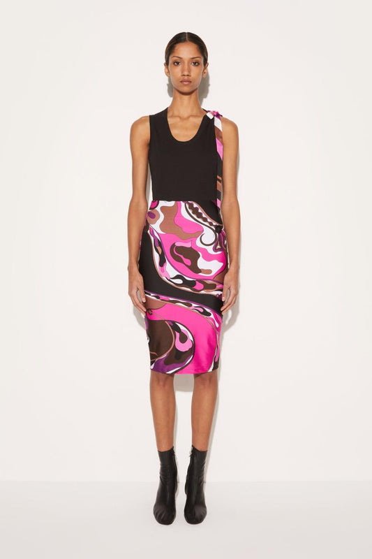 PUCCI Orchidee-Print Pencil Skirt | Women Skirts