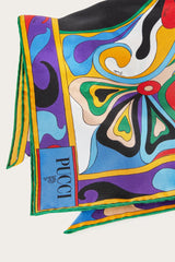 PUCCI Orchidee-Print Silk-Twill Cap | Women Hats And Hair Accessories