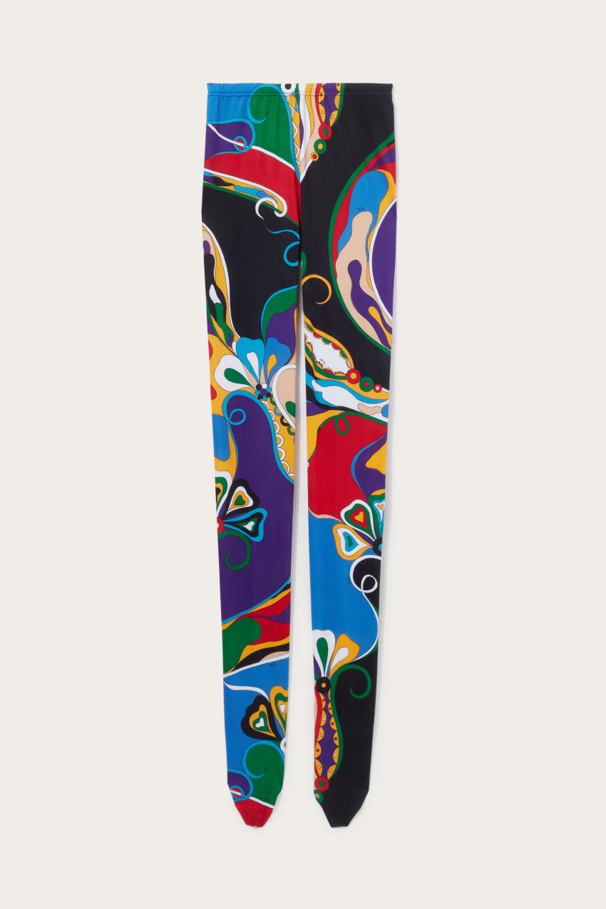 PUCCI Orchidee-Print Tights | Women Socks And Tights